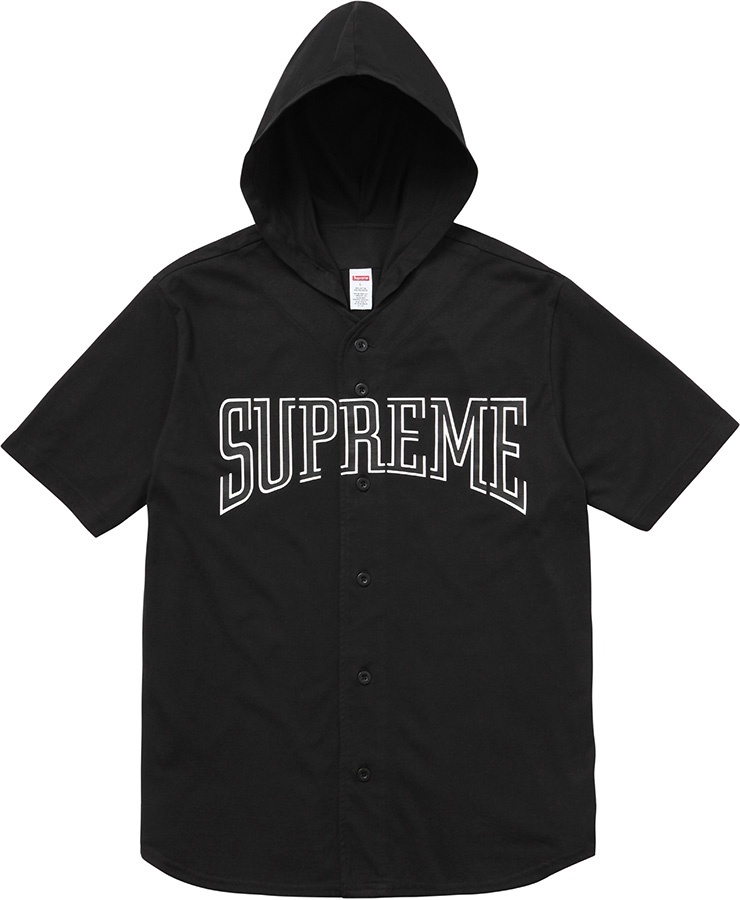 Hooded Baseball Top view 2